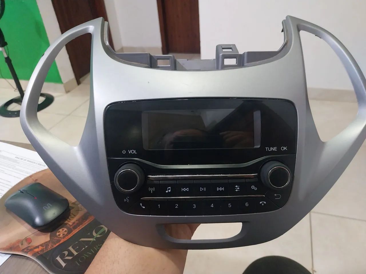 Central Multimídia Ford ka 2019 + Moldura original - Peças e