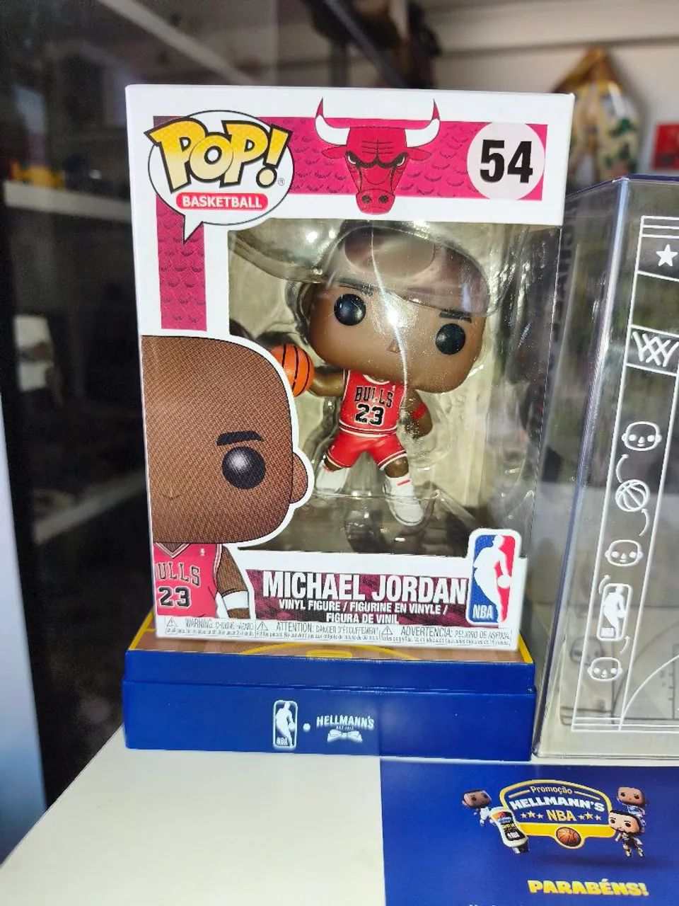Boneco NBA pop Michael Jordan original c/acrílico  - Foto 2