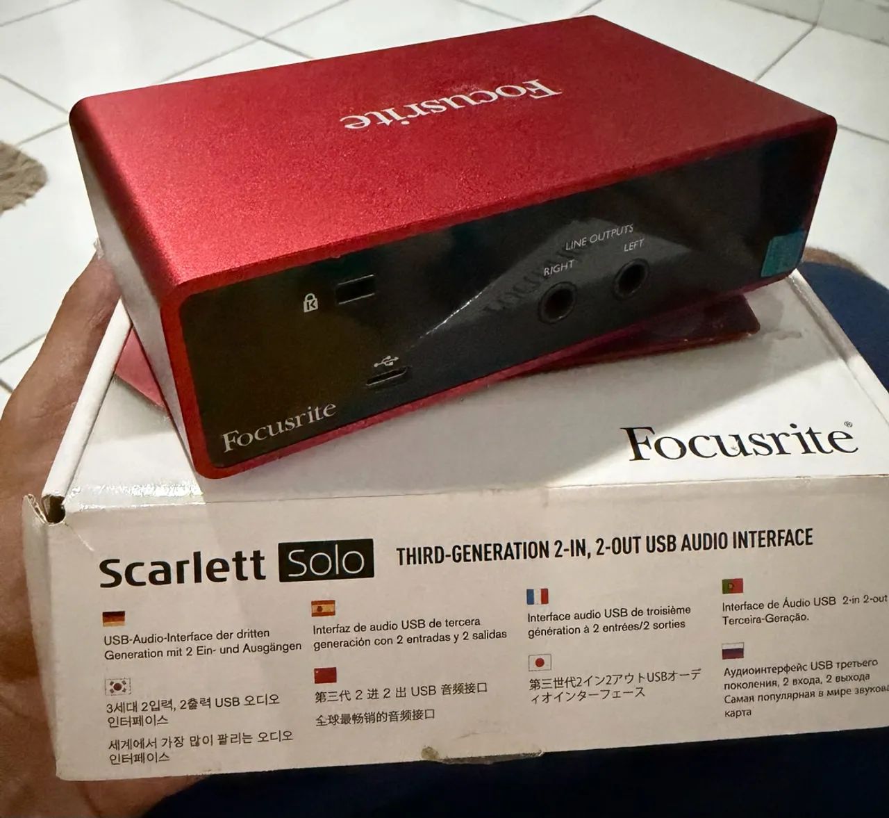 Scarlett Solo 3 Geração  - Foto 4
