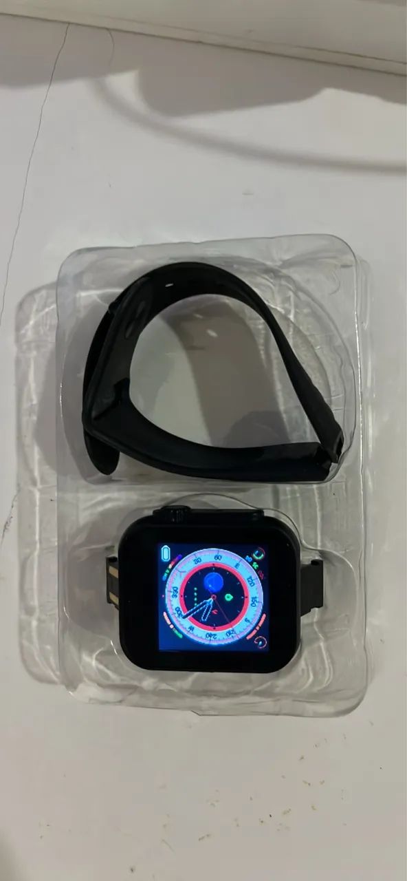 Smartwatch D20 Bluetooth | Notificações e Saúde | USB Integrado (S/ Cabos) 