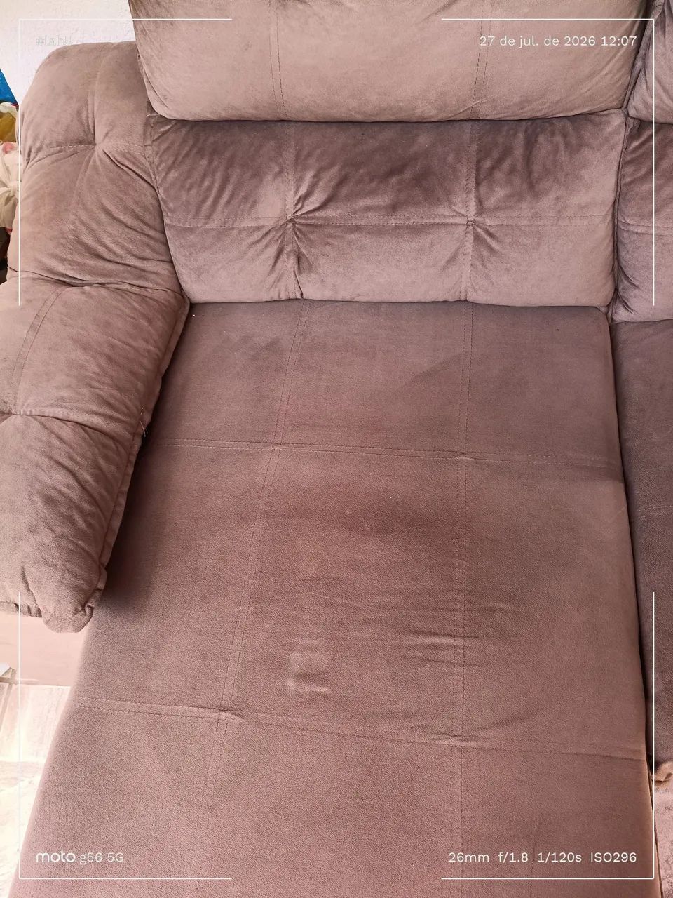 Vendo sofá retrátil e reclinável em bom estado 