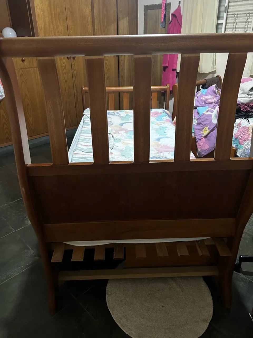 Cama solteiro madeira maciça - Foto 4