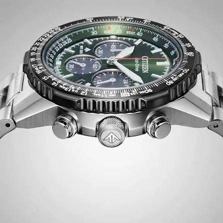 RELOGIO CITIZEN NAVIHAWK CA4664 60W VERDE - Foto 5