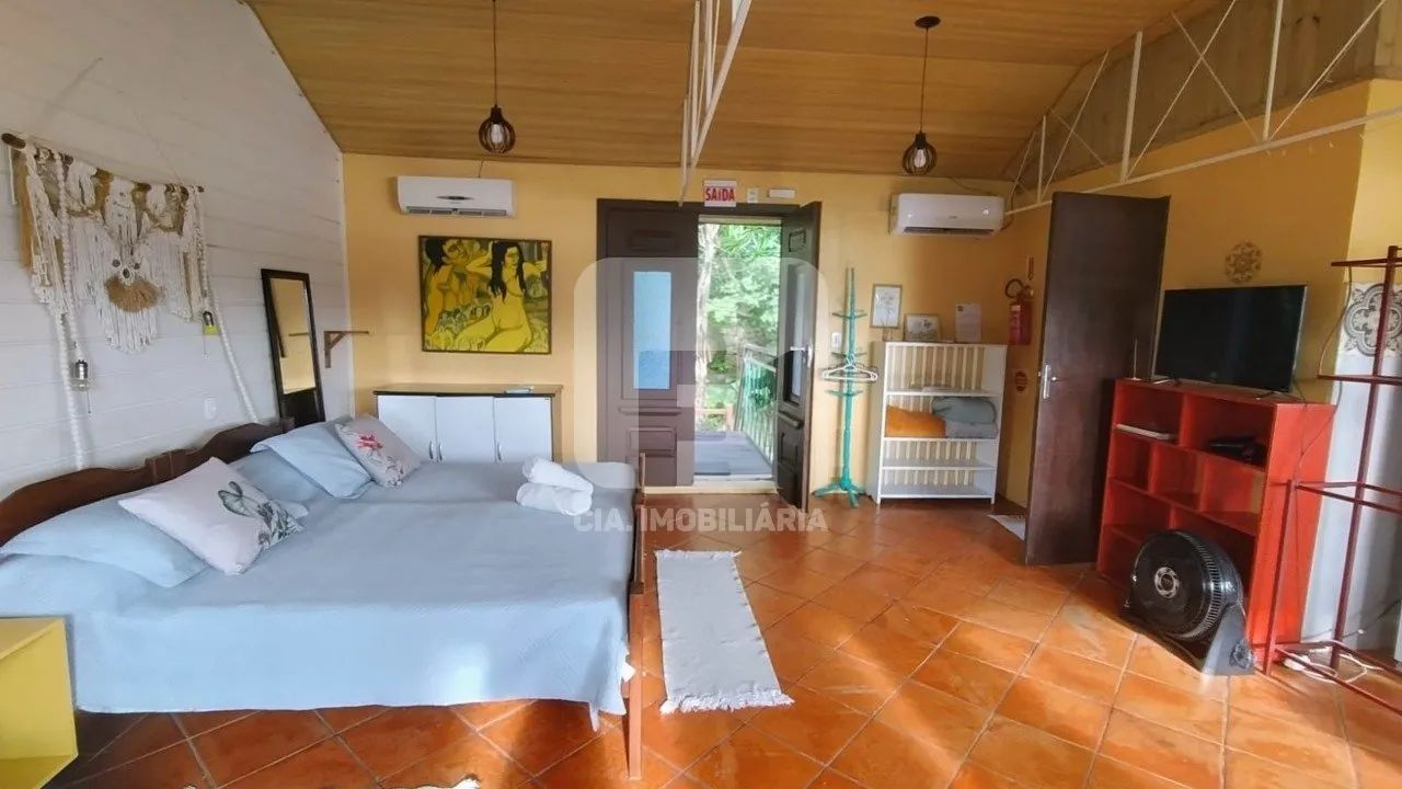 Loft de 1 quarto mobiliado com vista na Praia Mole