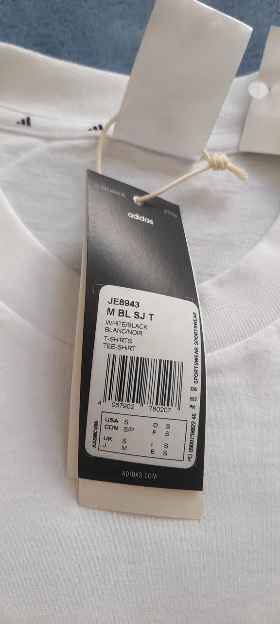 Camiseta Adidas P original nova com etiqueta - Foto 2