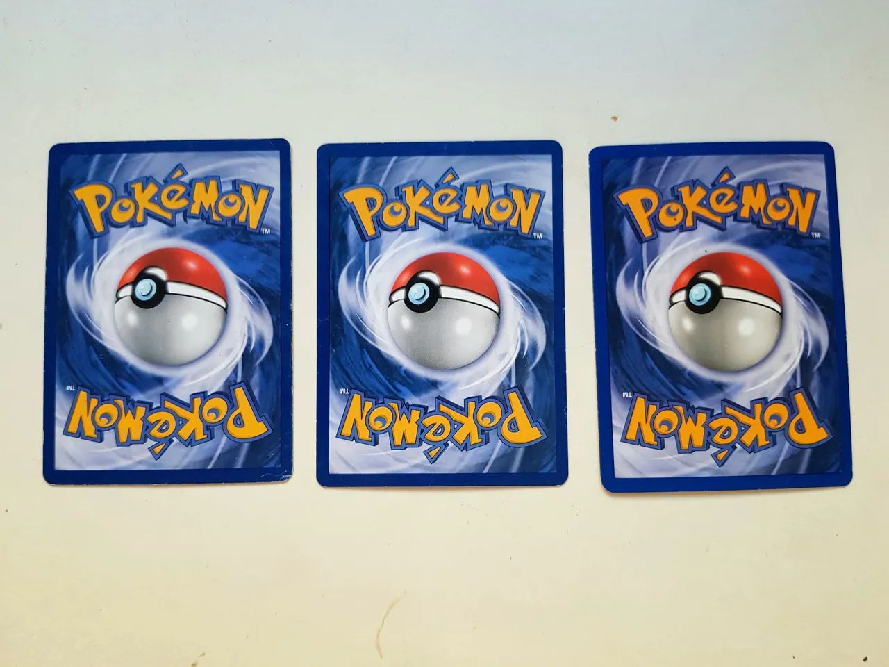 POKÉMON 3 CARDS ORIGINAIS - Foto 2