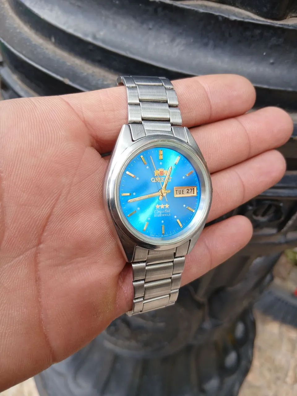 Relógio orient automático três estrelas  - Foto 3