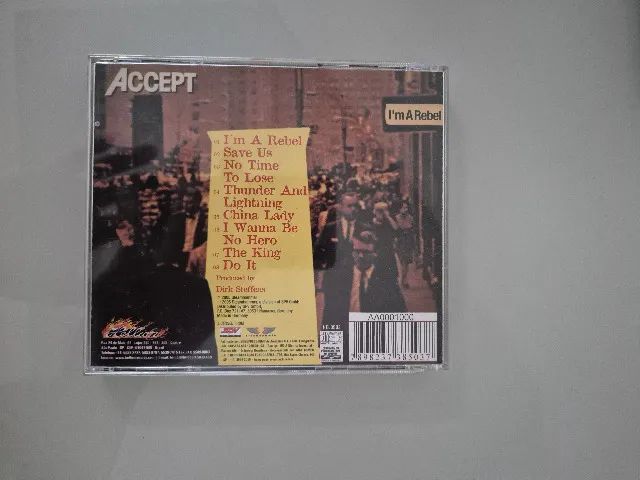CD Accept - I'm A Rebel - Foto 2