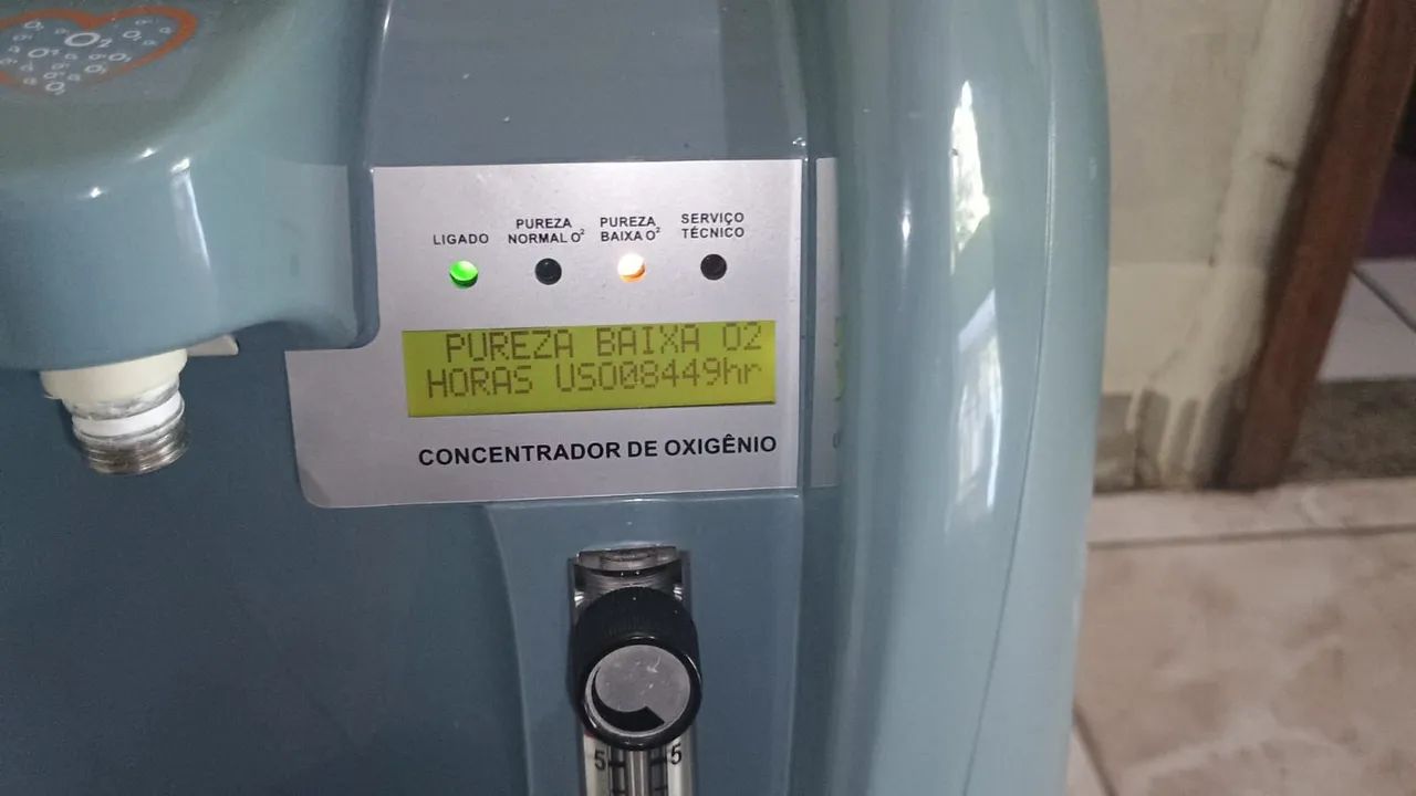 Concentrador de oxigênio Mercury Lumiar 5 L  Pouco utilizado, quase novo        - Foto 4