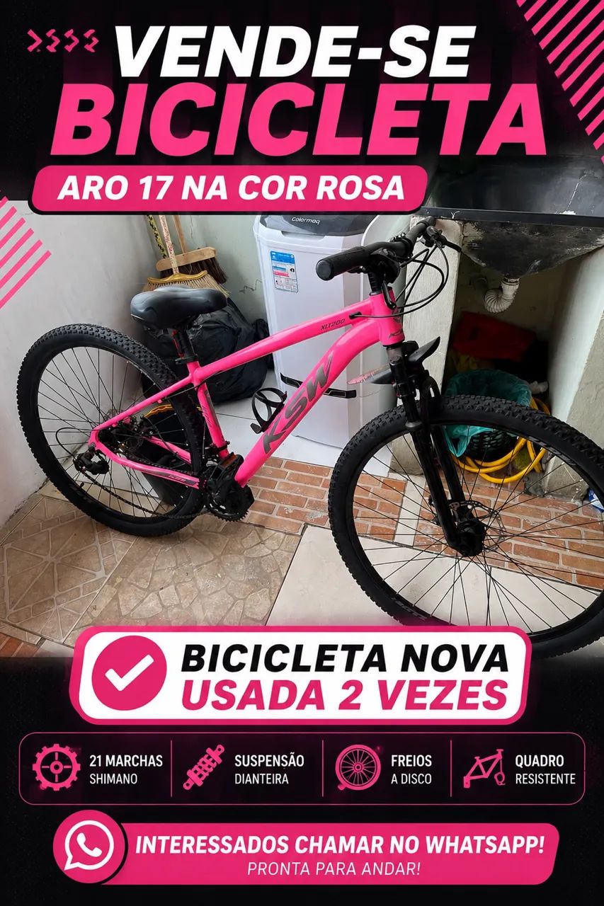 Bicicleta Aro 17