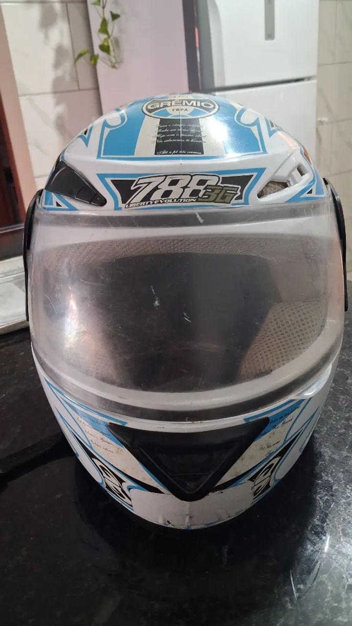 Capacete protork Grêmio  - Foto 4