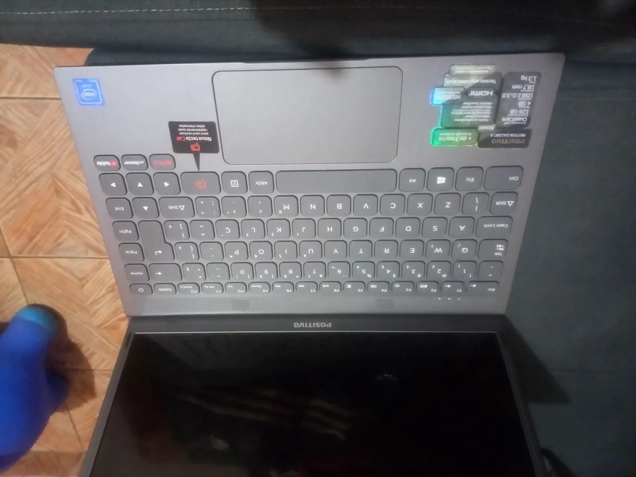 Notebook Motion Q4128C-S - Foto 3