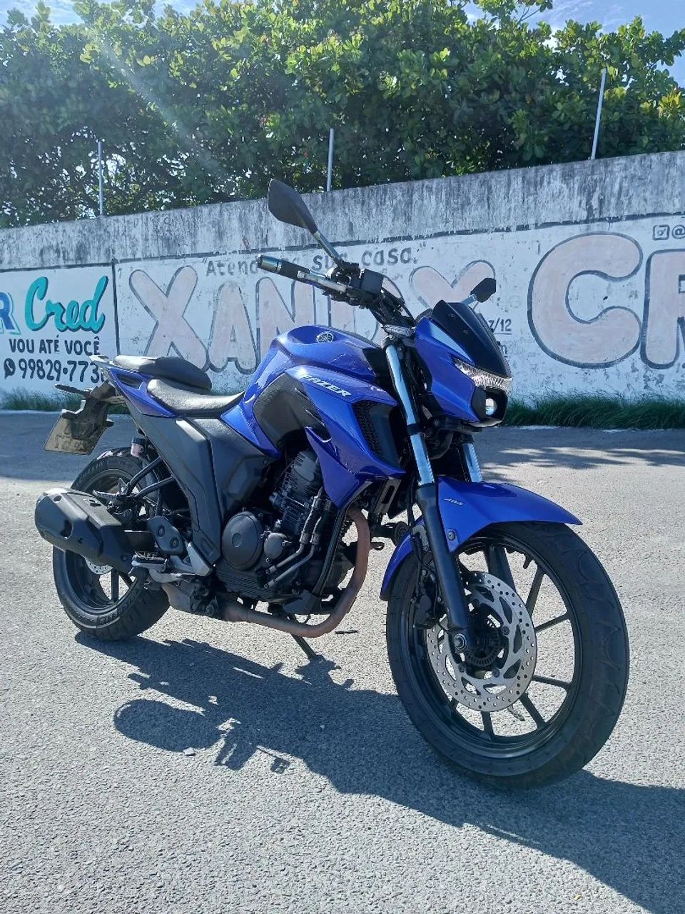 Fazer 250 azul 