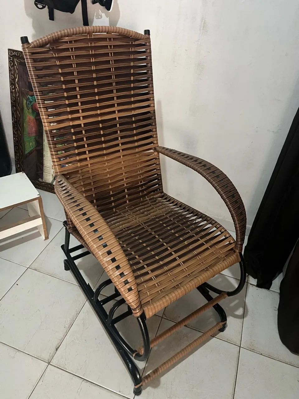 Cadeira de balanço nova 3 molas  - Foto 2
