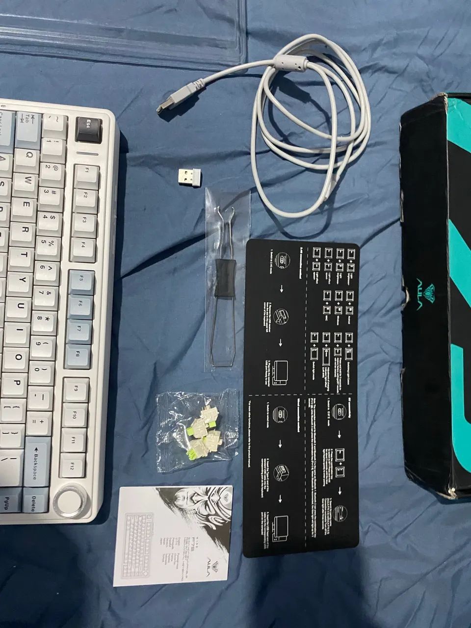 Teclado Mecânico AULA F75 - Foto 4