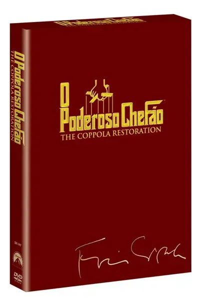 Box O Poderoso Chefão DVD Drama Coppola Clássico Cinema 