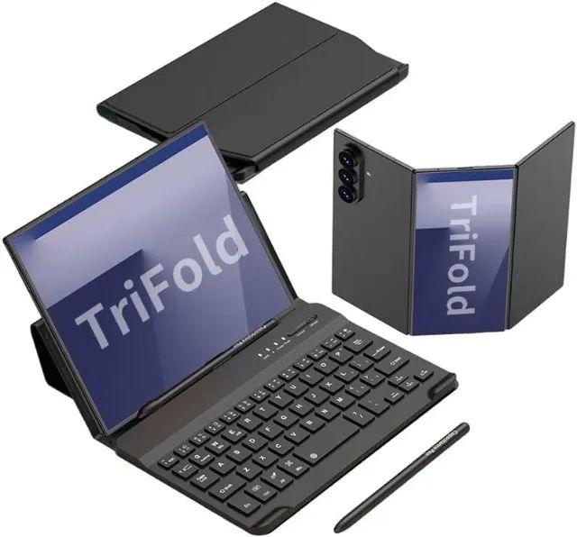 Capa Teclado Samsung Galaxy Z Trifold + Caneta capacitiva