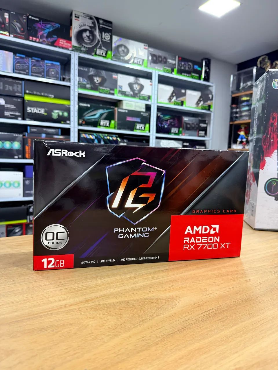 RX 7700XT 12GB ASROCK PHANTOM 12GB  - Foto 3