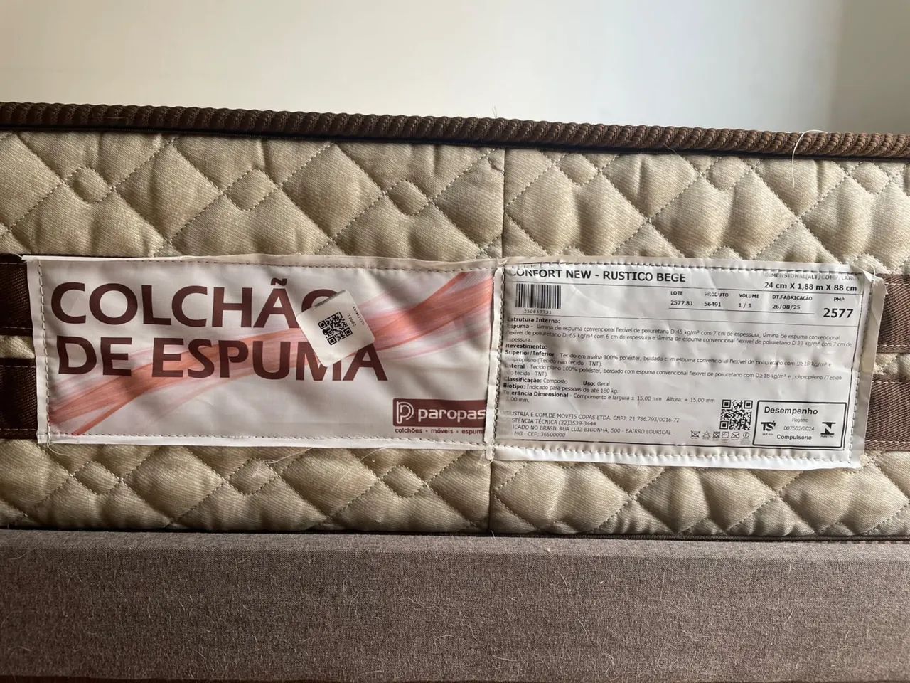 Cama de Solteiro, Baú e colchão! 
