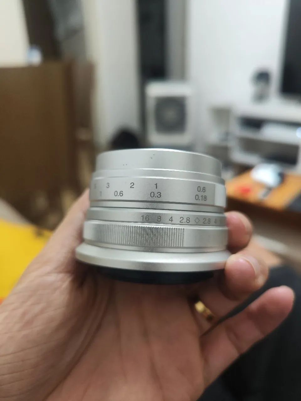 Lente manual F1.8/25mm E-mount 7artisans - Foto 3