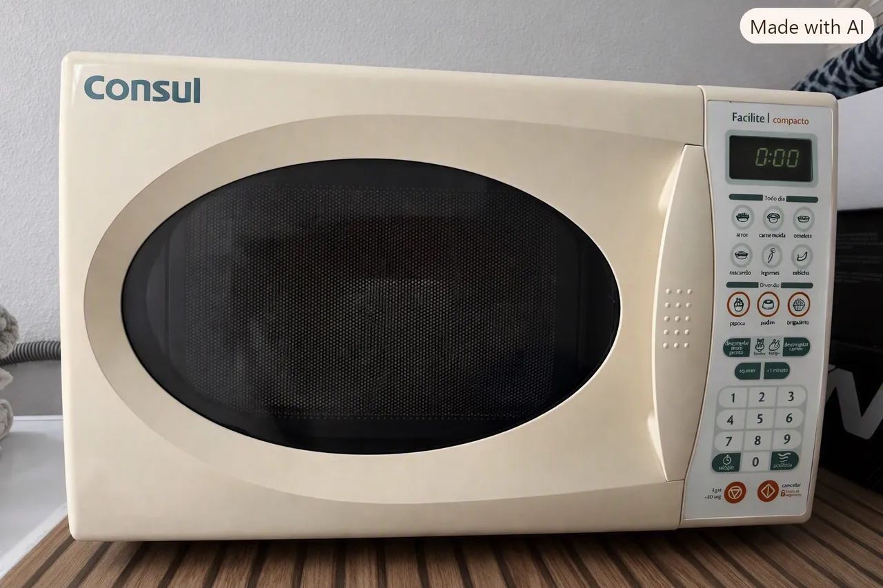 Microondas em bom estado
