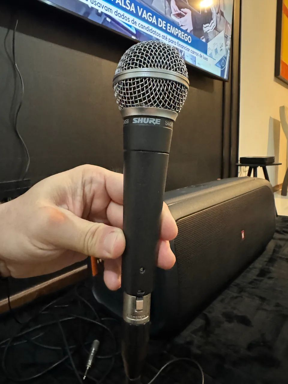 Microfone SHURE SM58 - Foto 2