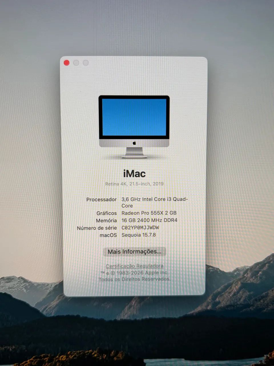 iMac 2019 21.5インチ iMac 2019 Retina 4K 21.5 - Computadores e Desktops - Vila Bastos