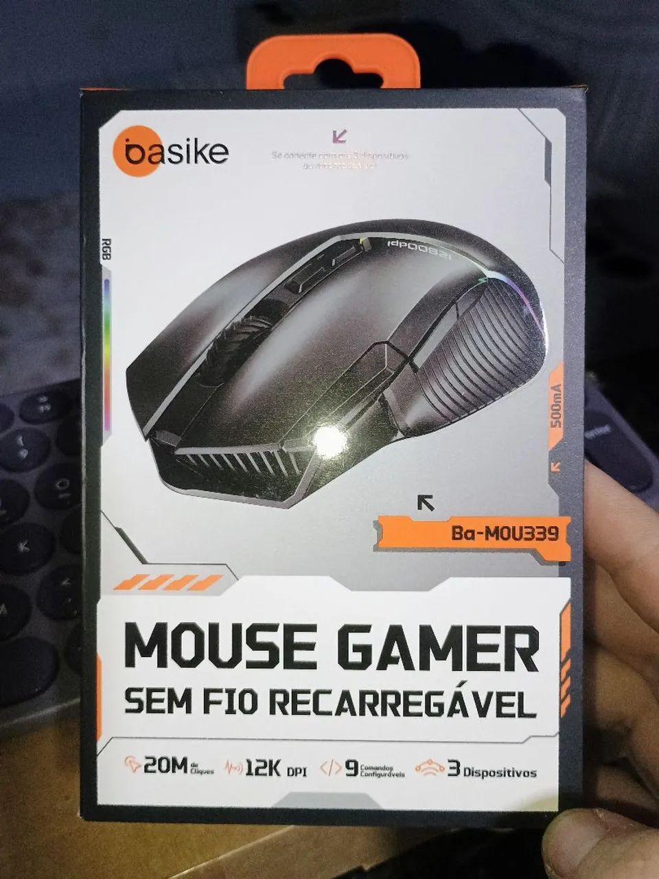 Teclado e mouse Sem Fio