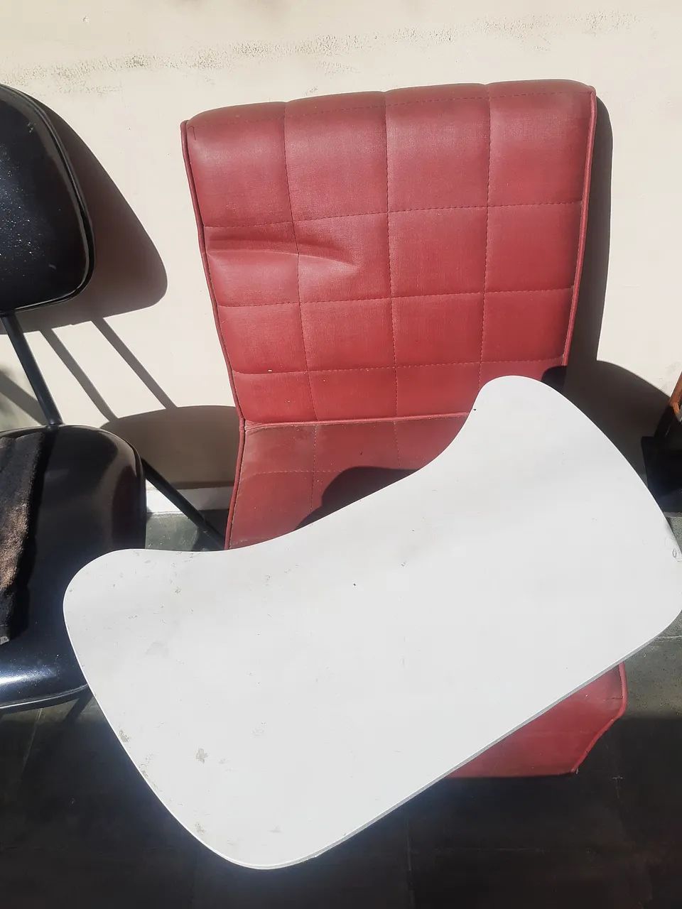 Cadeira de Manicure e Banco de Espera - Foto 3