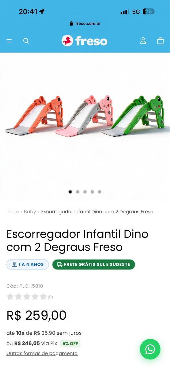 Escorregador infantil  - Foto 2