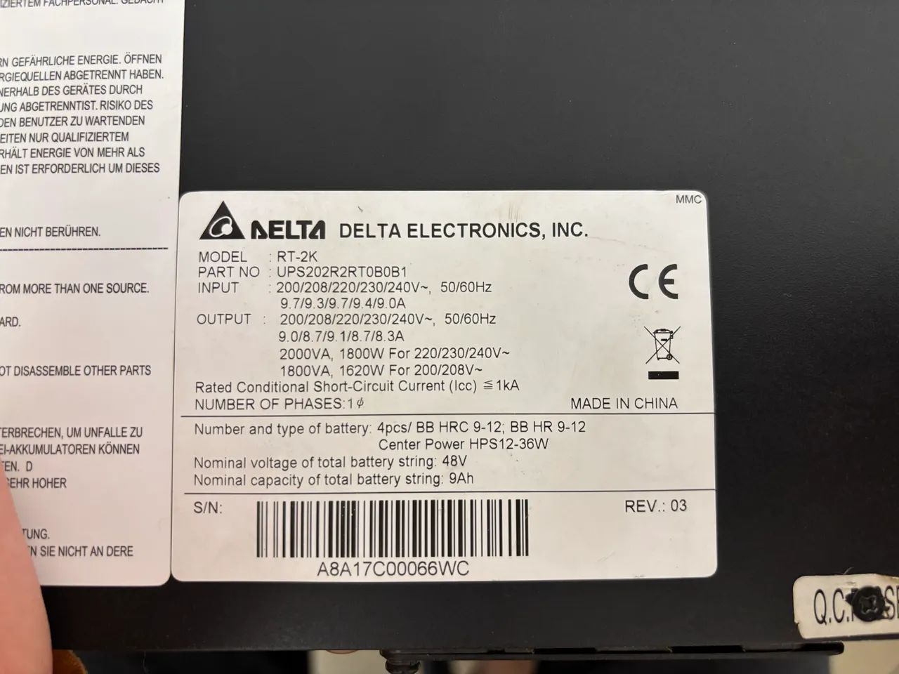 Nobreak 2kVA Delta Dupla Conversão Senoidal Puro - Foto 2