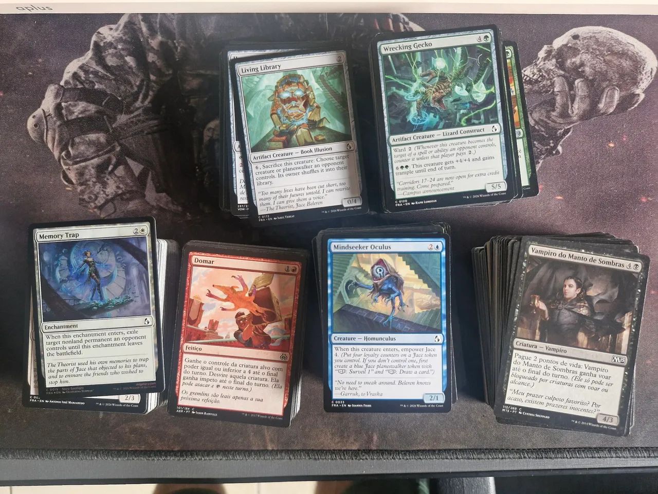 Lote de mais de 500 cartas de Magic