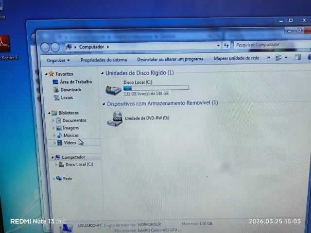 COMPUTADOR COM TELA DE 17" BARATO - Foto 6