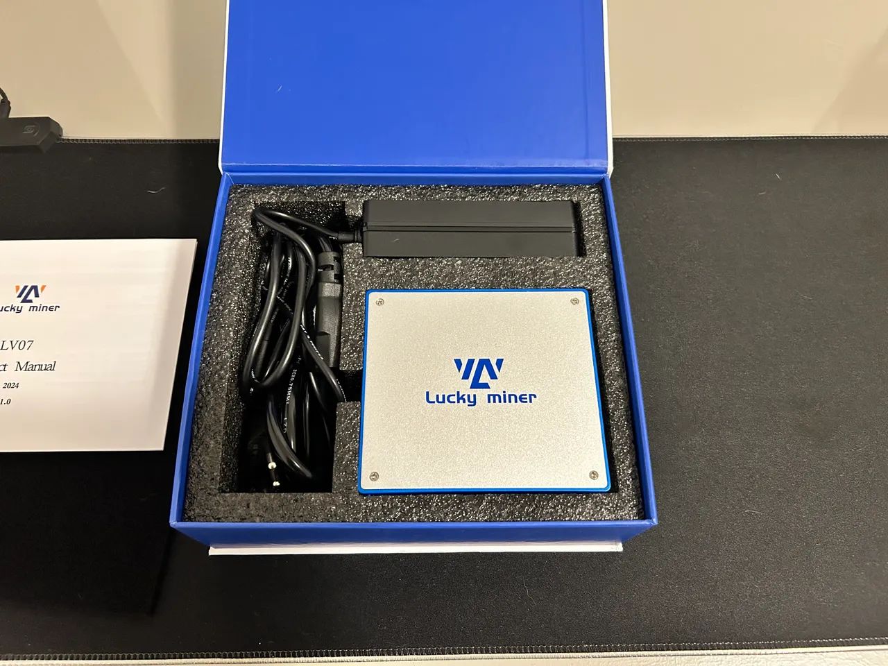 Minerador Lucky Miner LV07 BTC SHA256 ASIC 1TH/s para Mineração Solo de Bitcoin - Foto 5