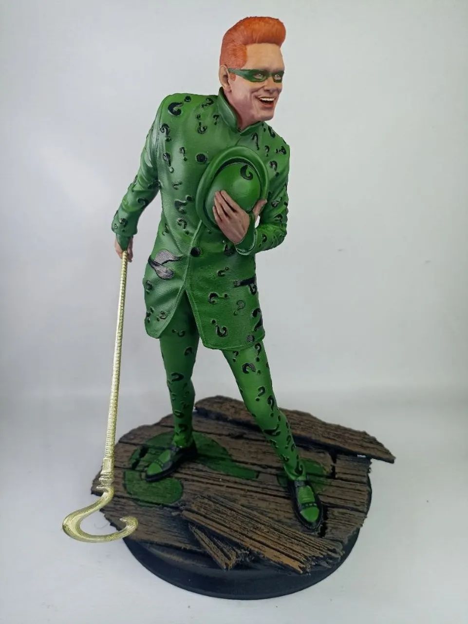 Escultura 3D Charada (The Riddler) - DC Comics - Foto 2