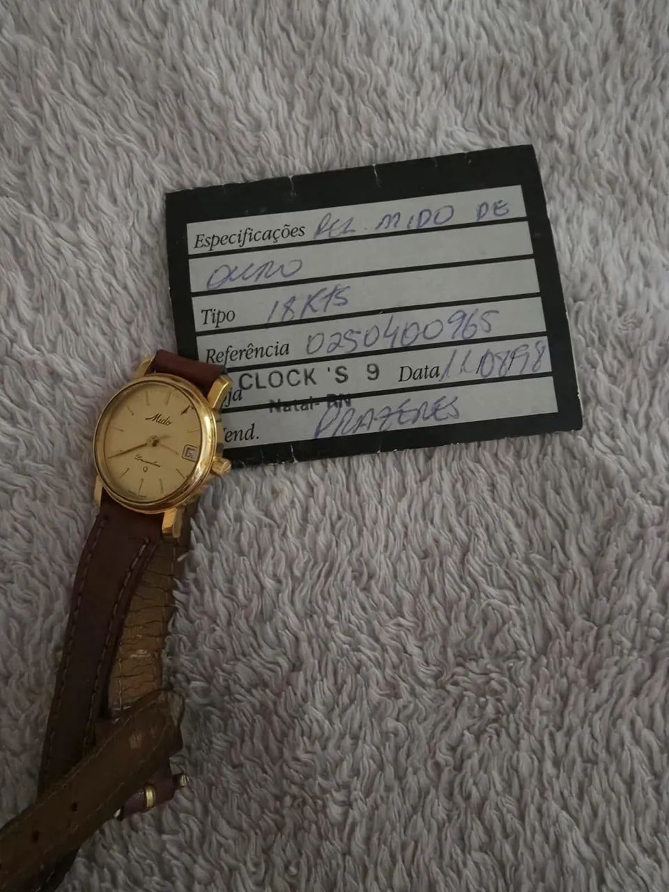 Relógio de Ouro maciço 18K Mido Dreamline - Foto 2