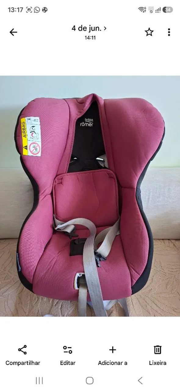 Cadeira bebê conforto  ? 