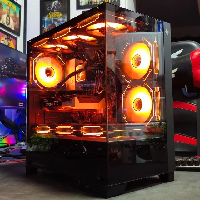 PC Gamer i5-12400F + RX 7600 8GB - Desempenho e Visual Surpreendentes