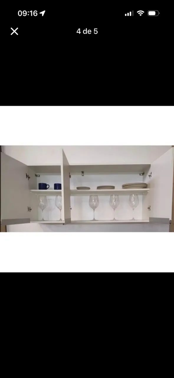 Armario de cozinha branco  - Foto 4