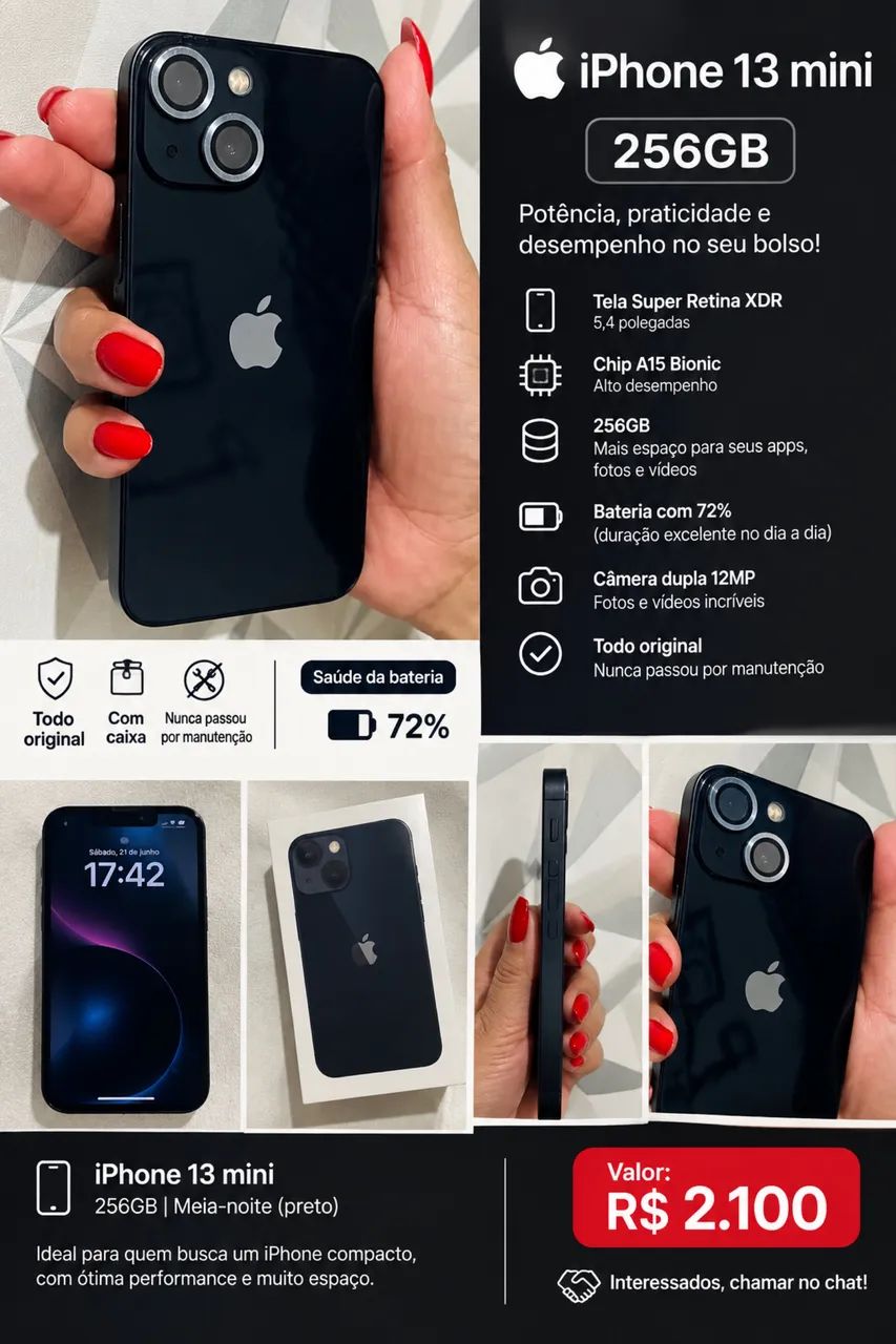 iphone13mini  256Gb