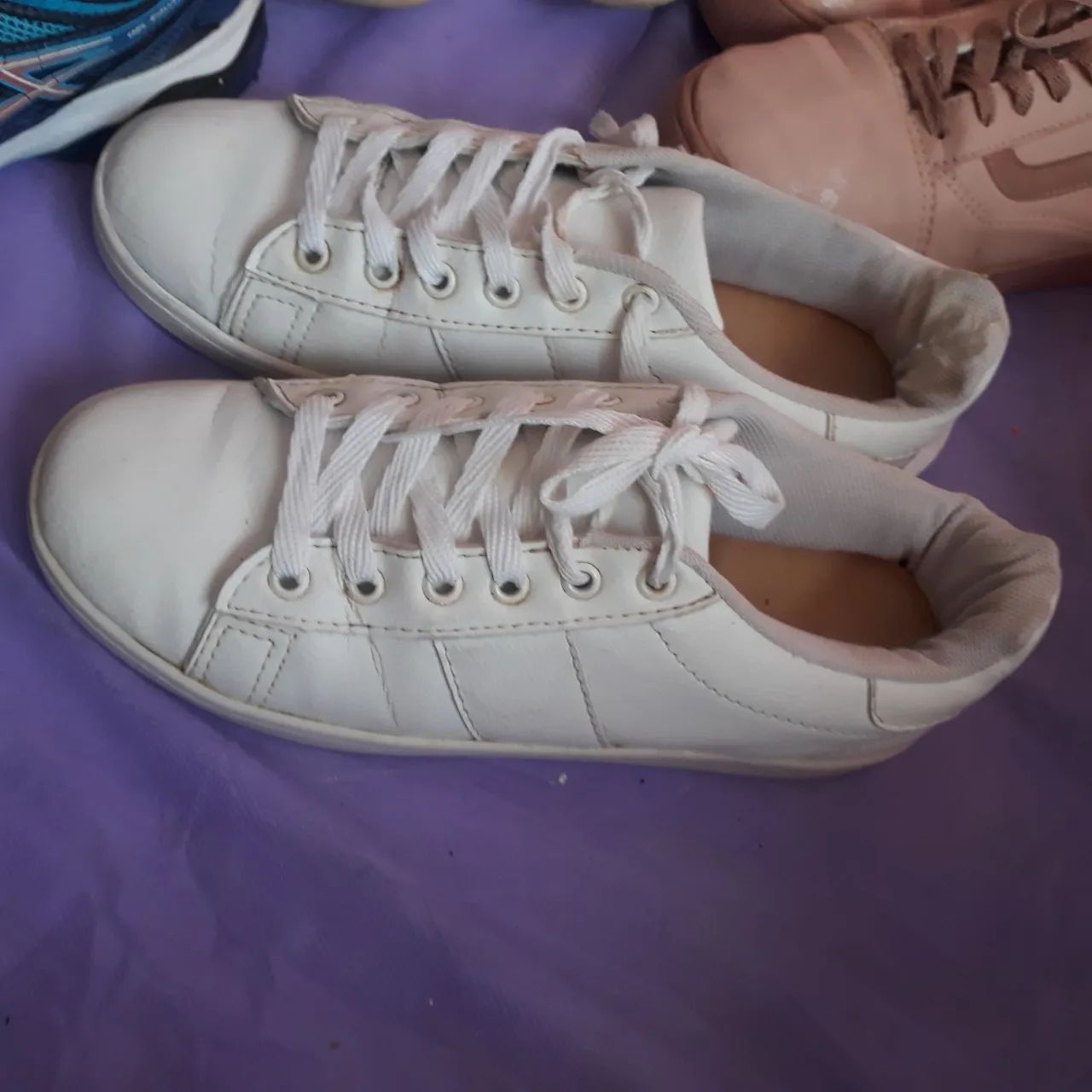 Desapego vendo esses tenis papatenis e sapatilhas Baixei de preço  tenis de qualidades  - Foto 2