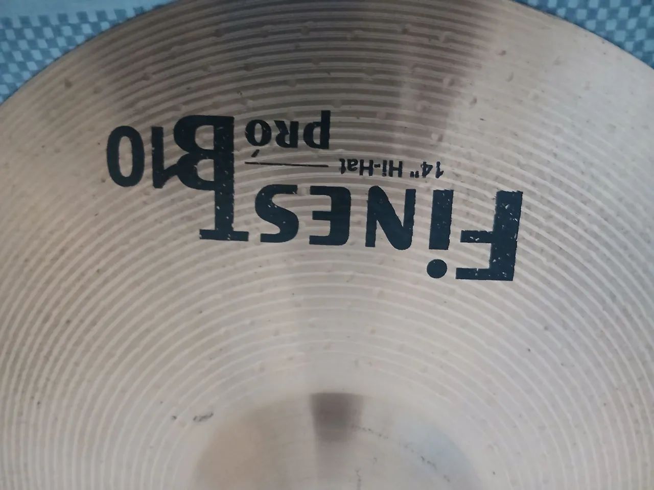 Pratos Hi-hat Bronze liga 10 14" polegadas no precinho  - Foto 2