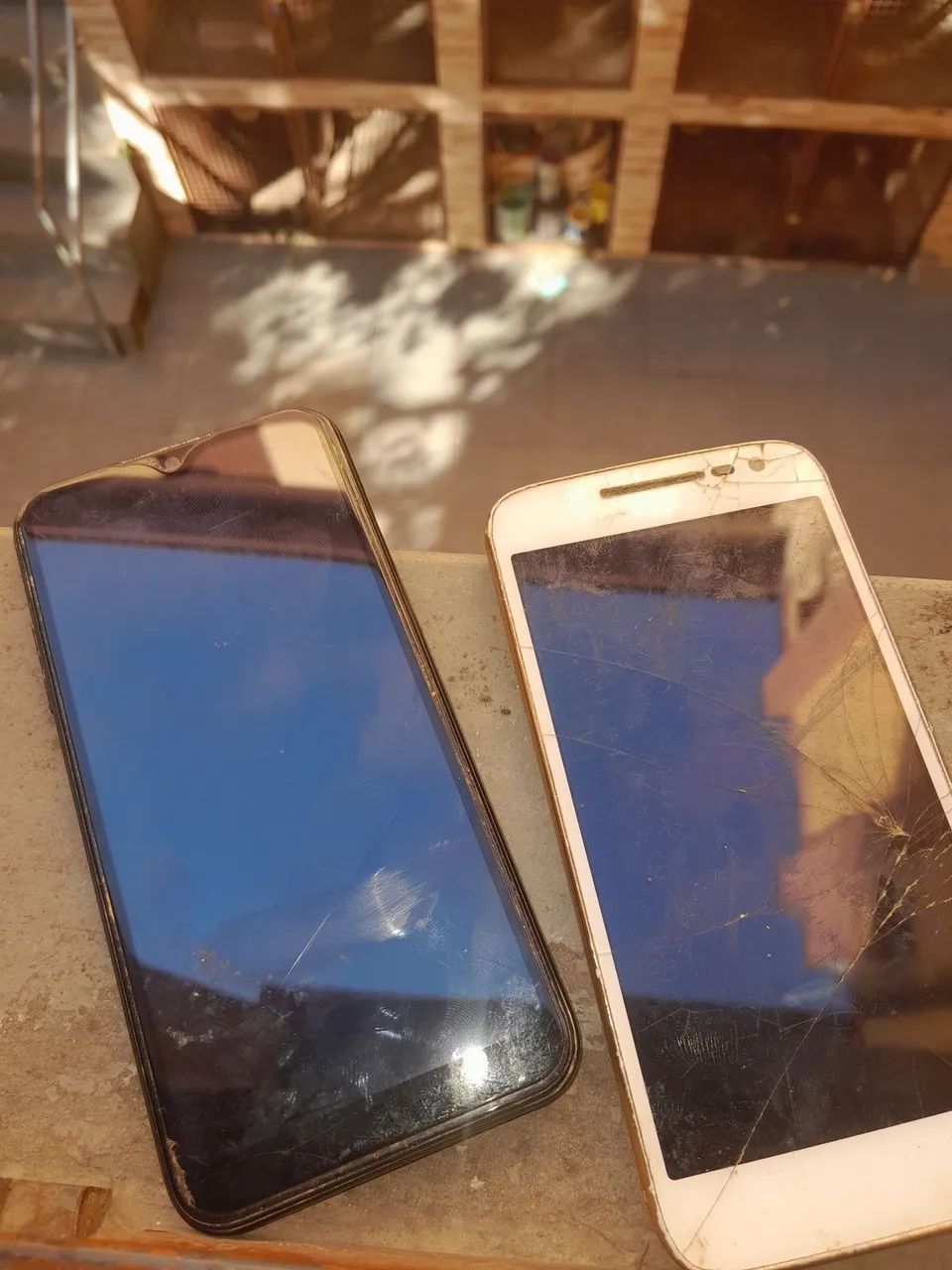 Celular quebrado 