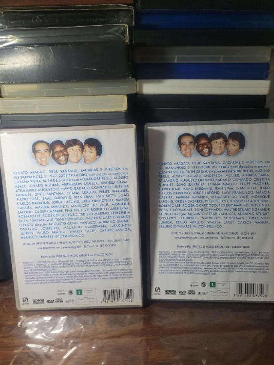 dvd os trapalhões 3 discos - Foto 2