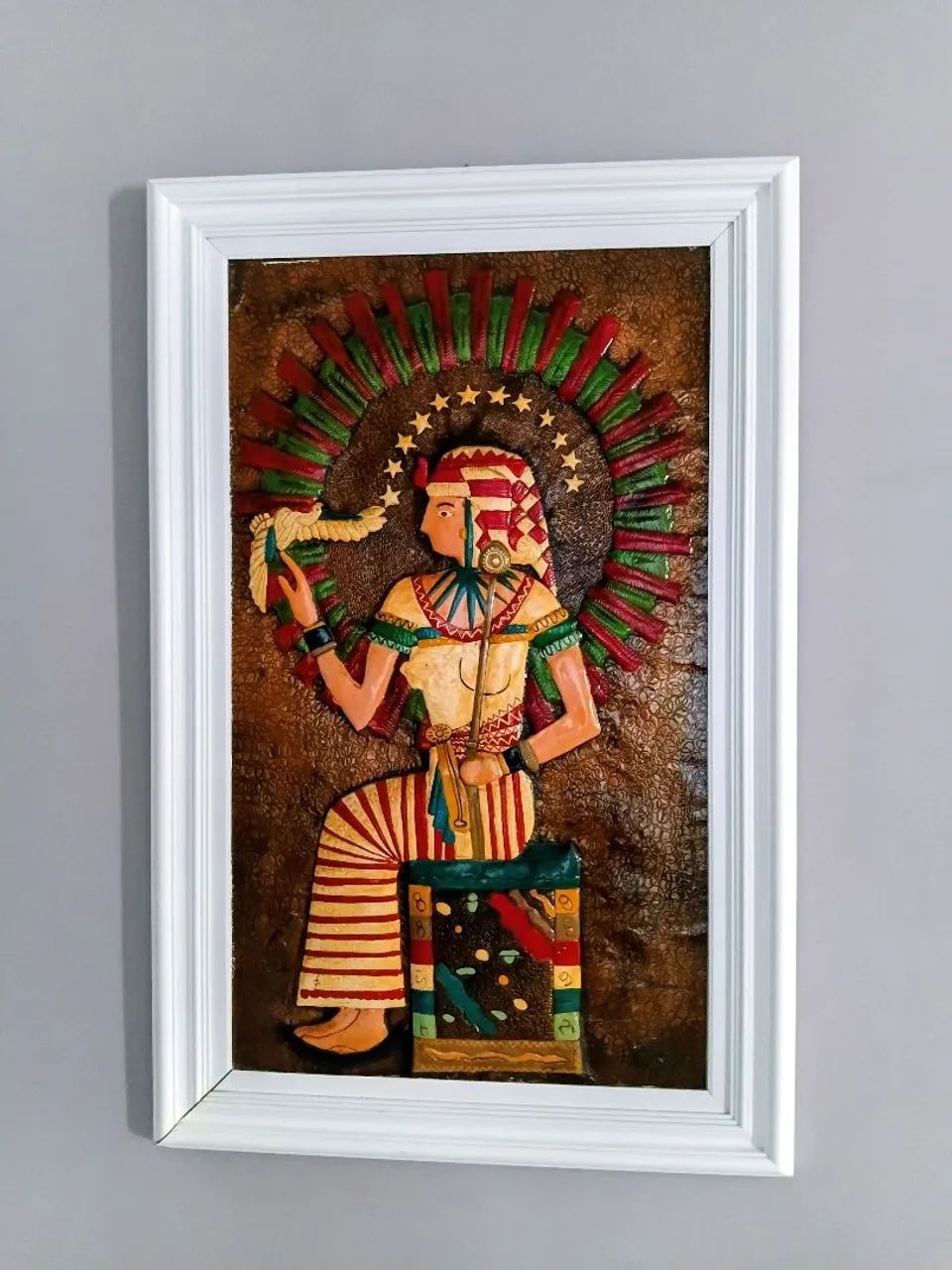 Quadro Egípcio BRONZE 