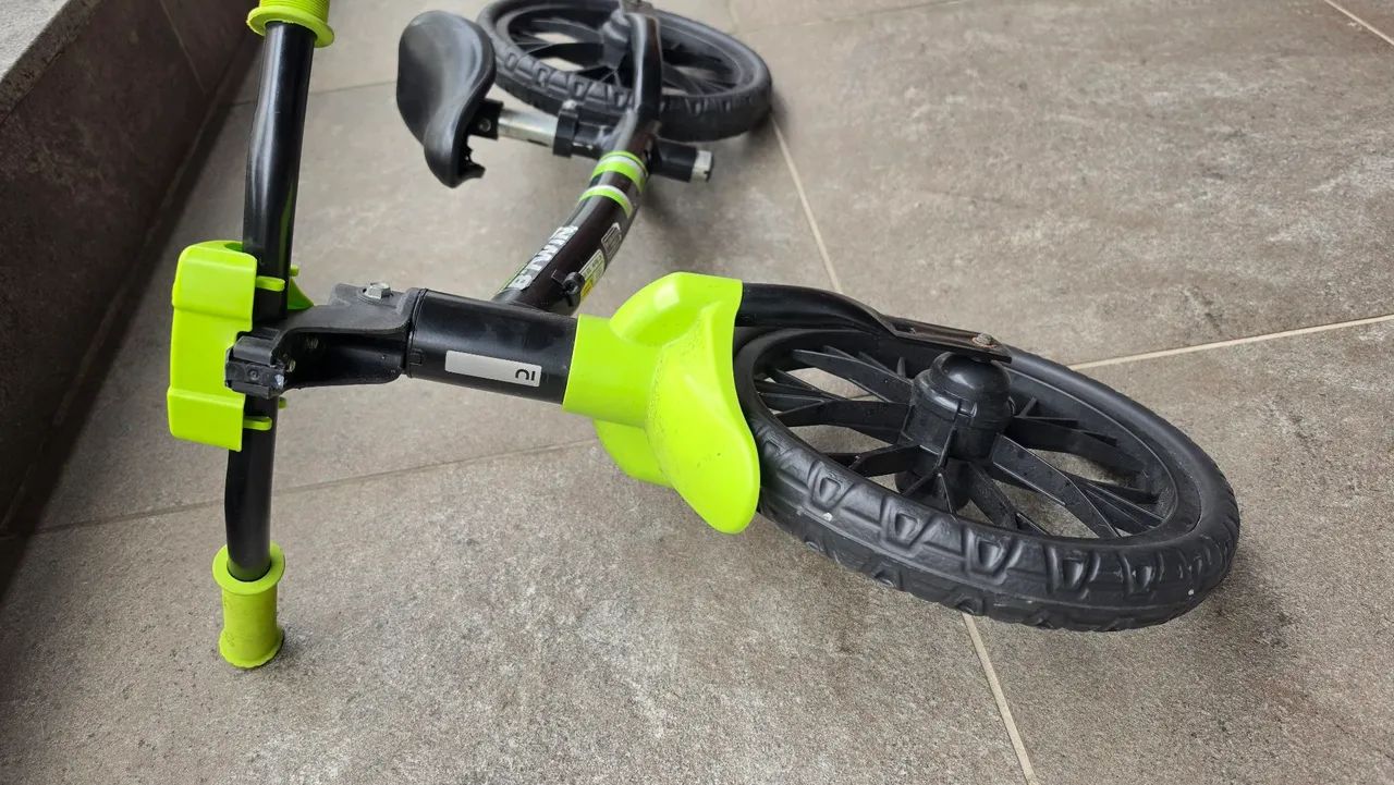 Bicicleta de equilíbrio B'Twin Runride 100 usada - Foto 3