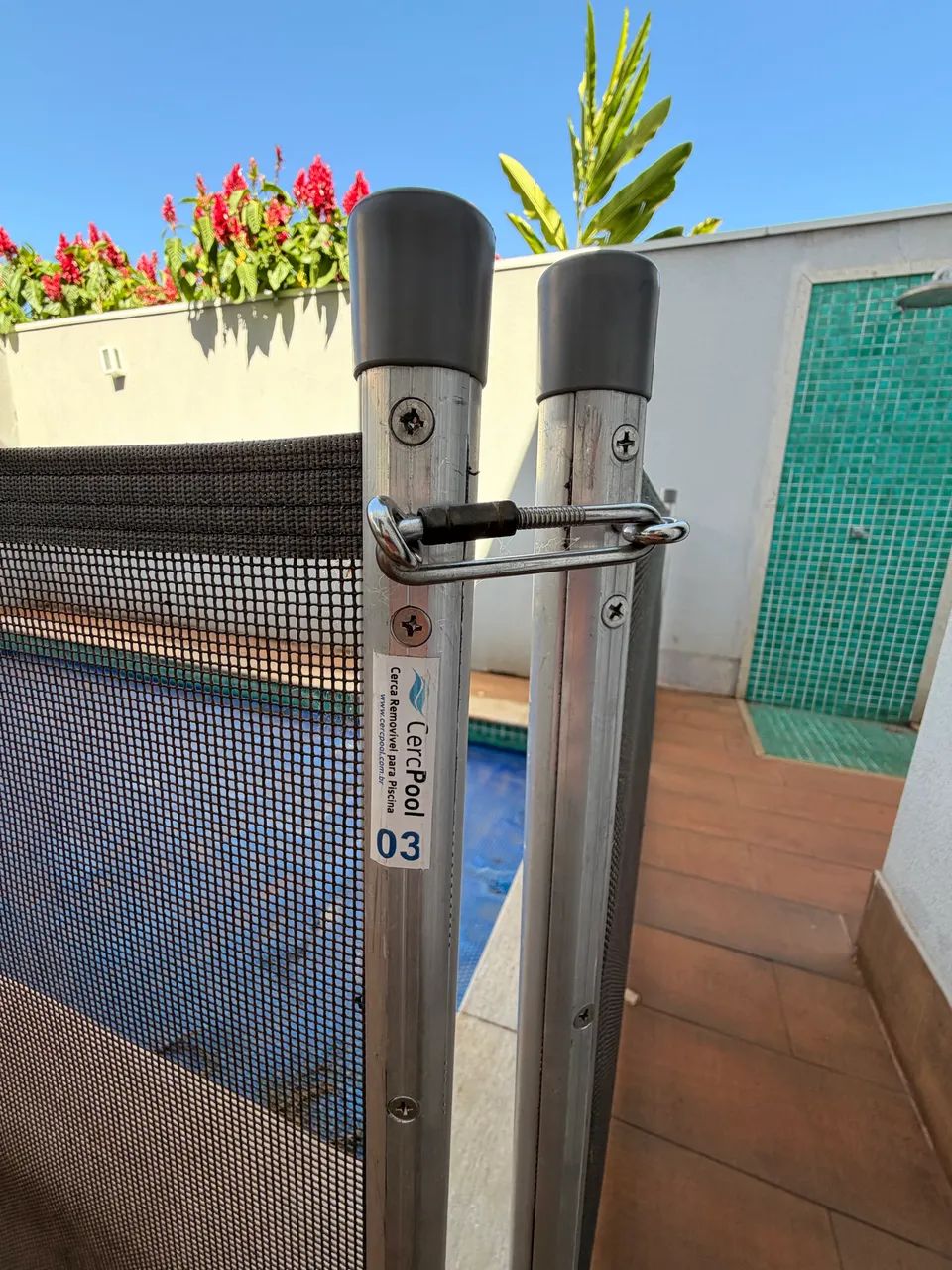 Cerca para proteção de piscina - Foto 3