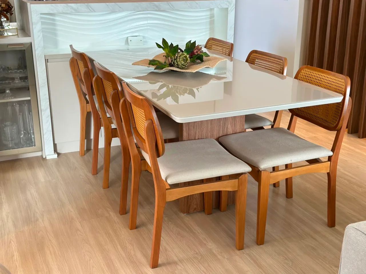 Mesa nova de madeira  - Foto 3