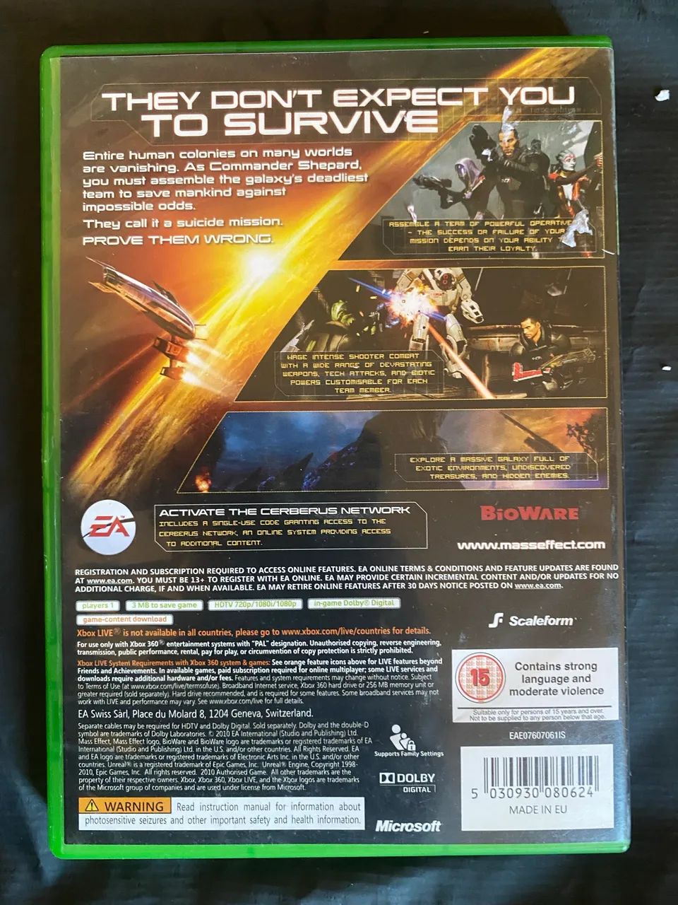 Mass effect 2 - para Xbox 360 (sem manual) - Foto 3