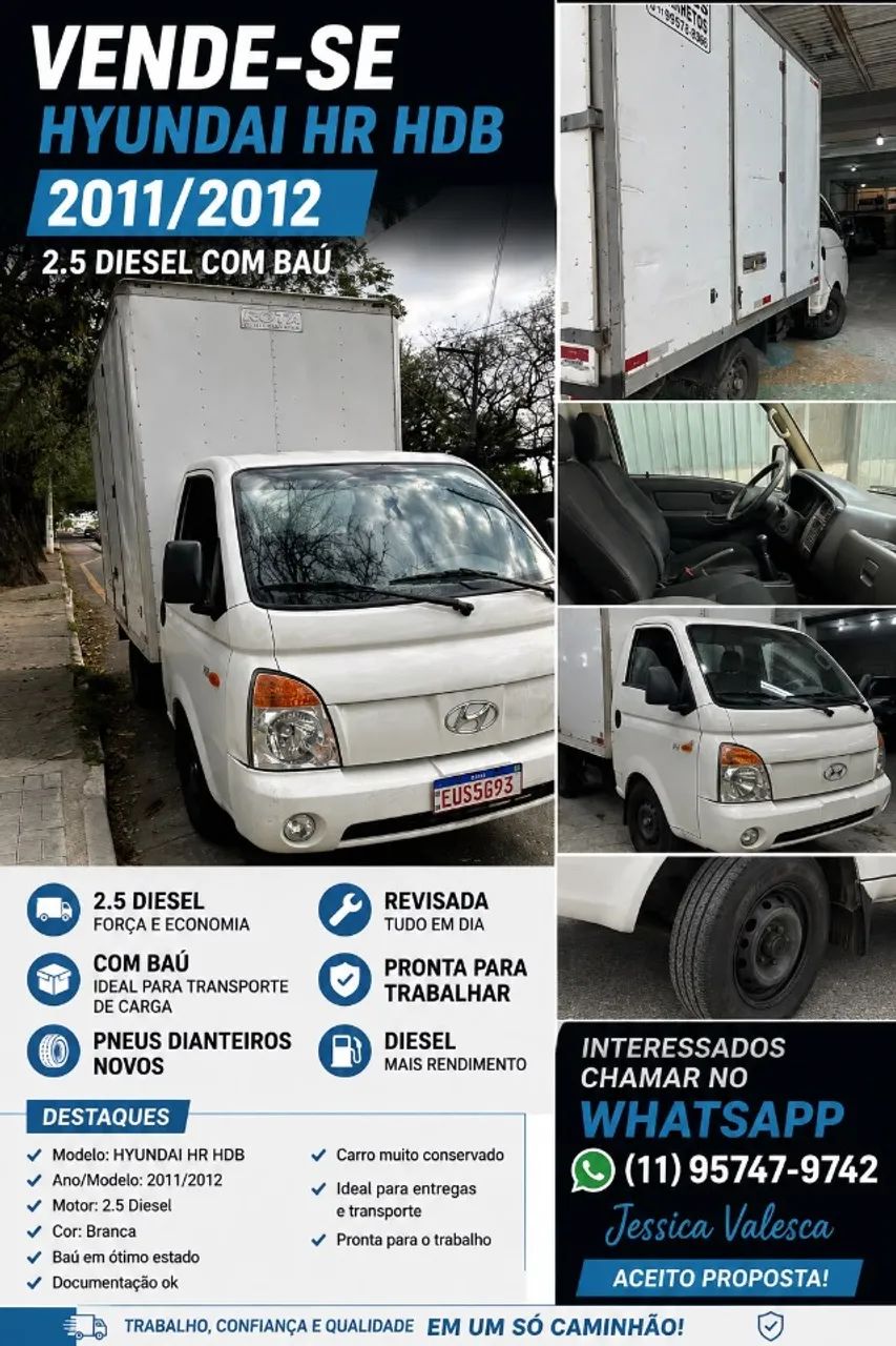 HR 2011 COM BAÚ  8V
